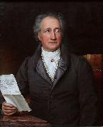 Joseph Karl Stieler Johann Wolfgang von Goethe at age 69 Germany oil painting artist